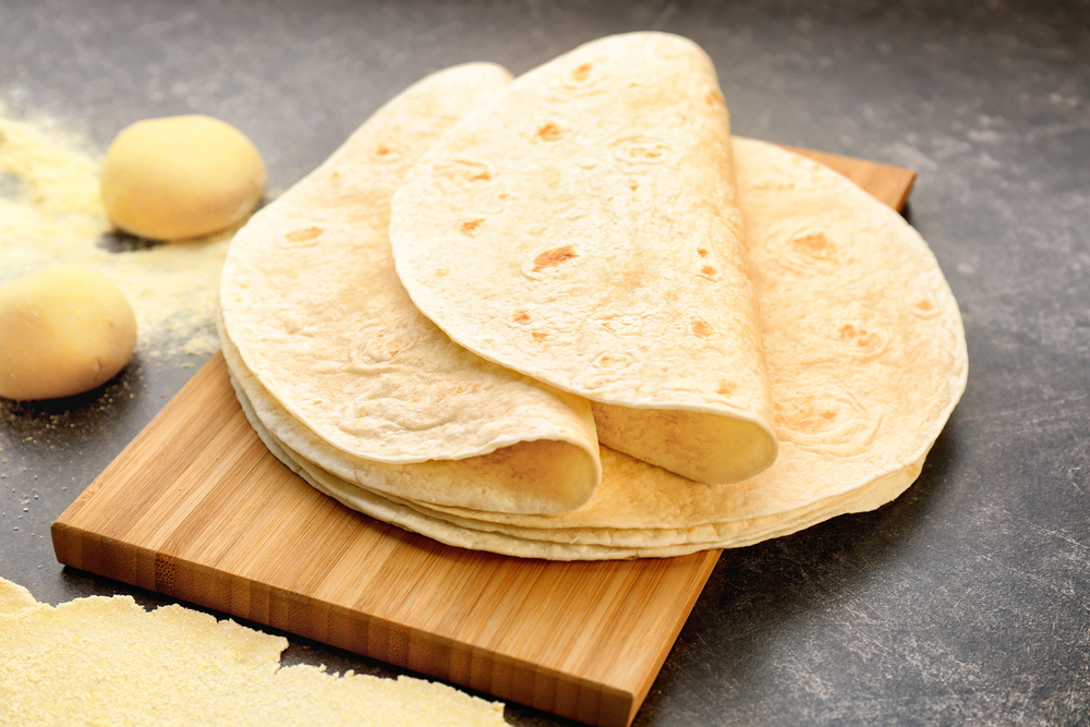 Delicious,Tortillas,On,Kitchen,Table