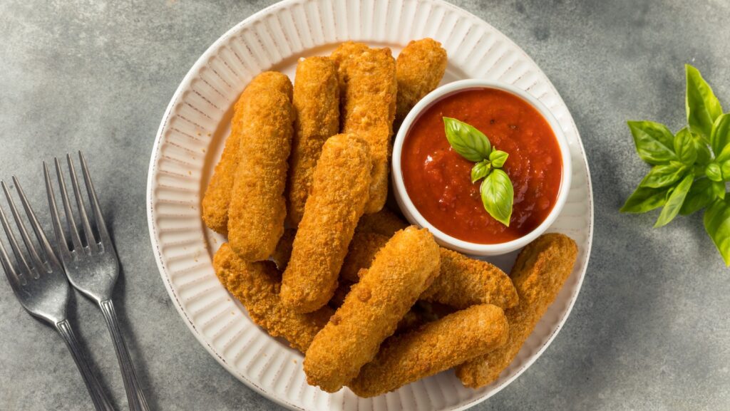 Cheese Sticks as a Side Dish