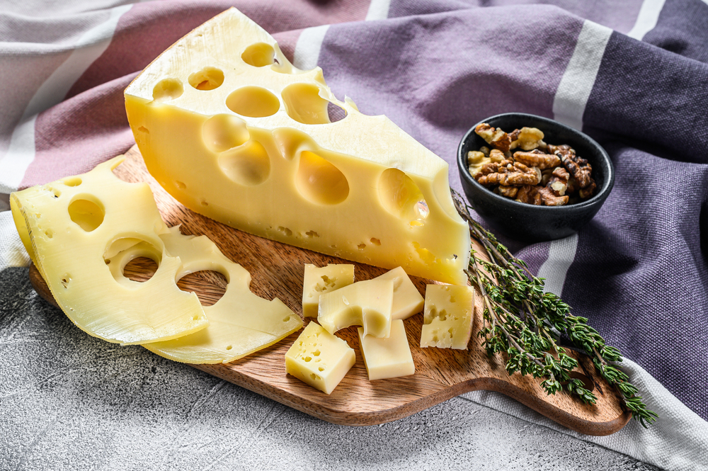 Flavor Profile of Emmental Cheese