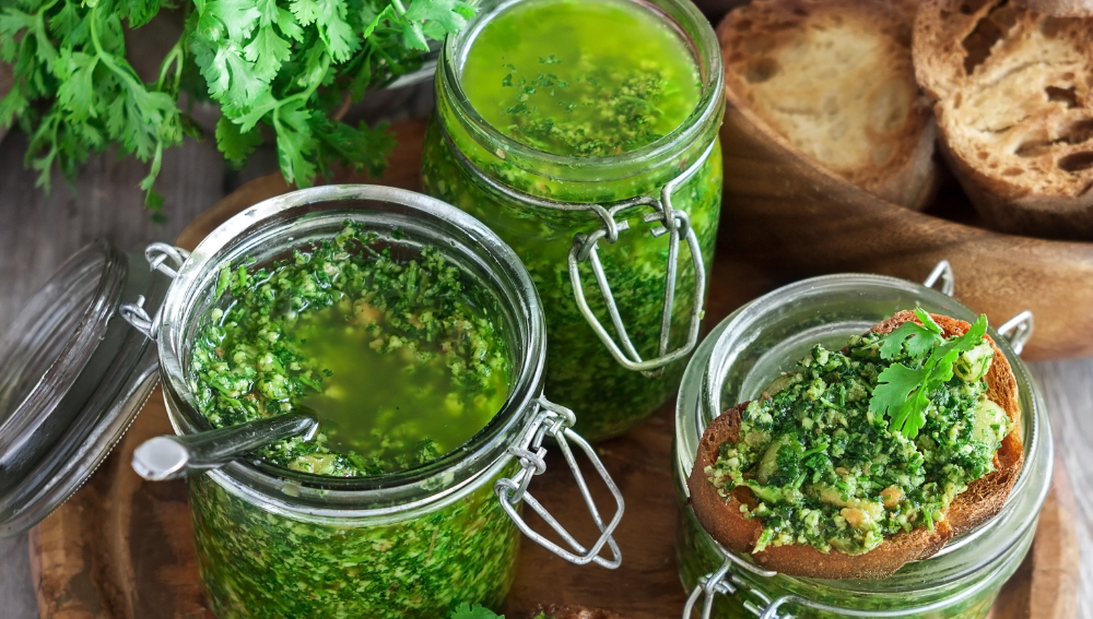 Storing and Preserving Cilantro