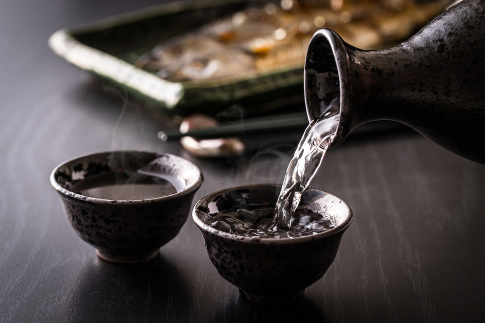 Japanese,Sake,And,Pacific,Saury