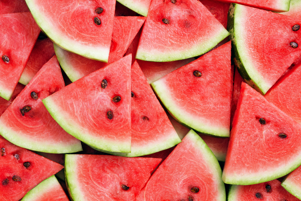 Heap,Of,Fresh,Sliced,Watermelon,As,Textured,Background