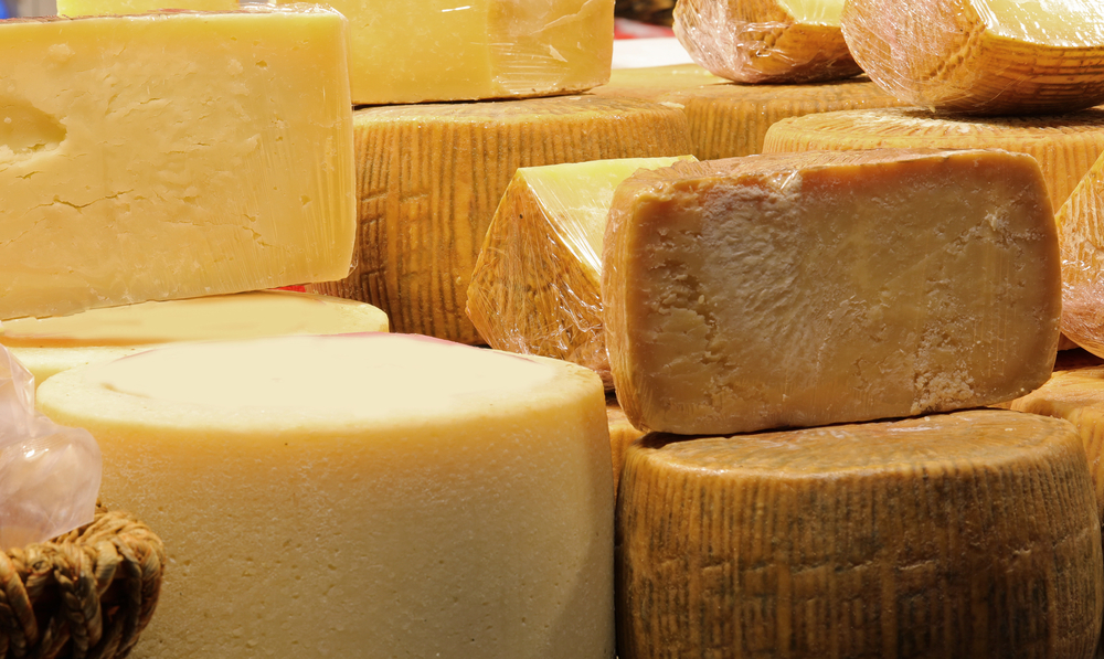 Pecorino Cheese in Italian Language  means cheese of sheep