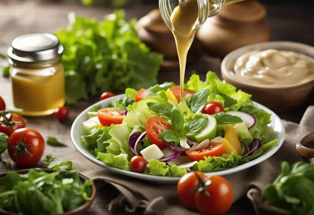 Salad Dressing in Cooking