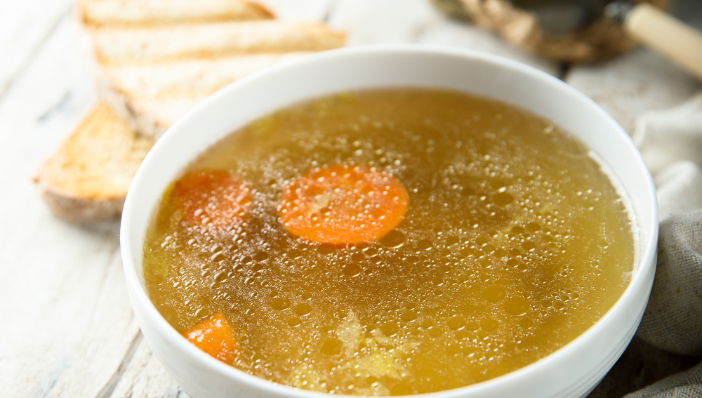 Chicken Broth in Cooking