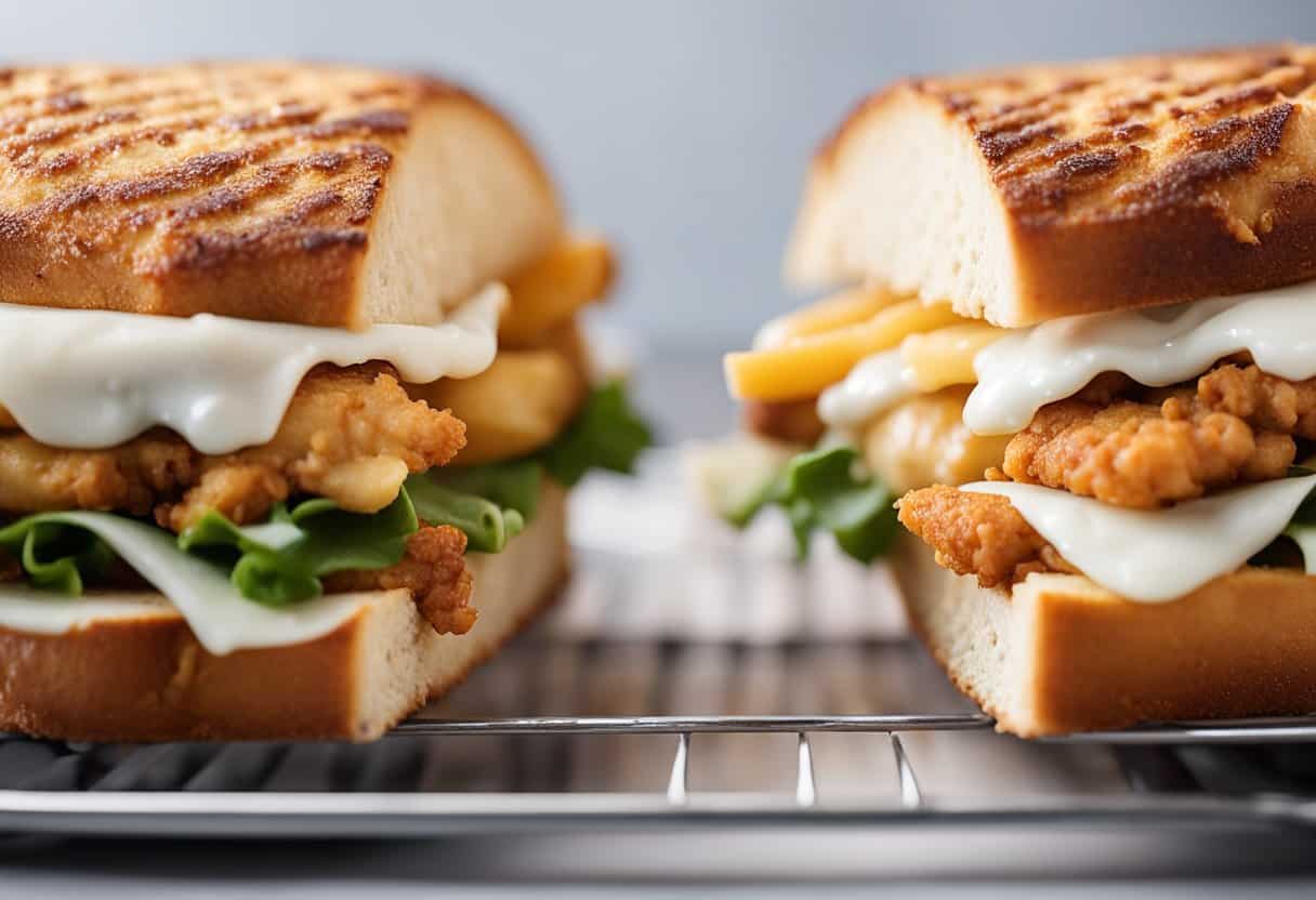 Reheat Chick-fil-A Sandwich in Air Fryer
